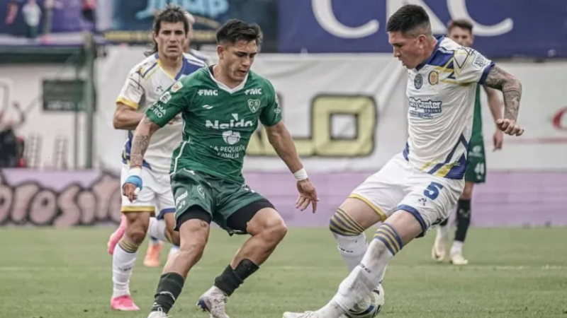 Rosario Central le ganó a Sarmiento y se metió en la Libertadores